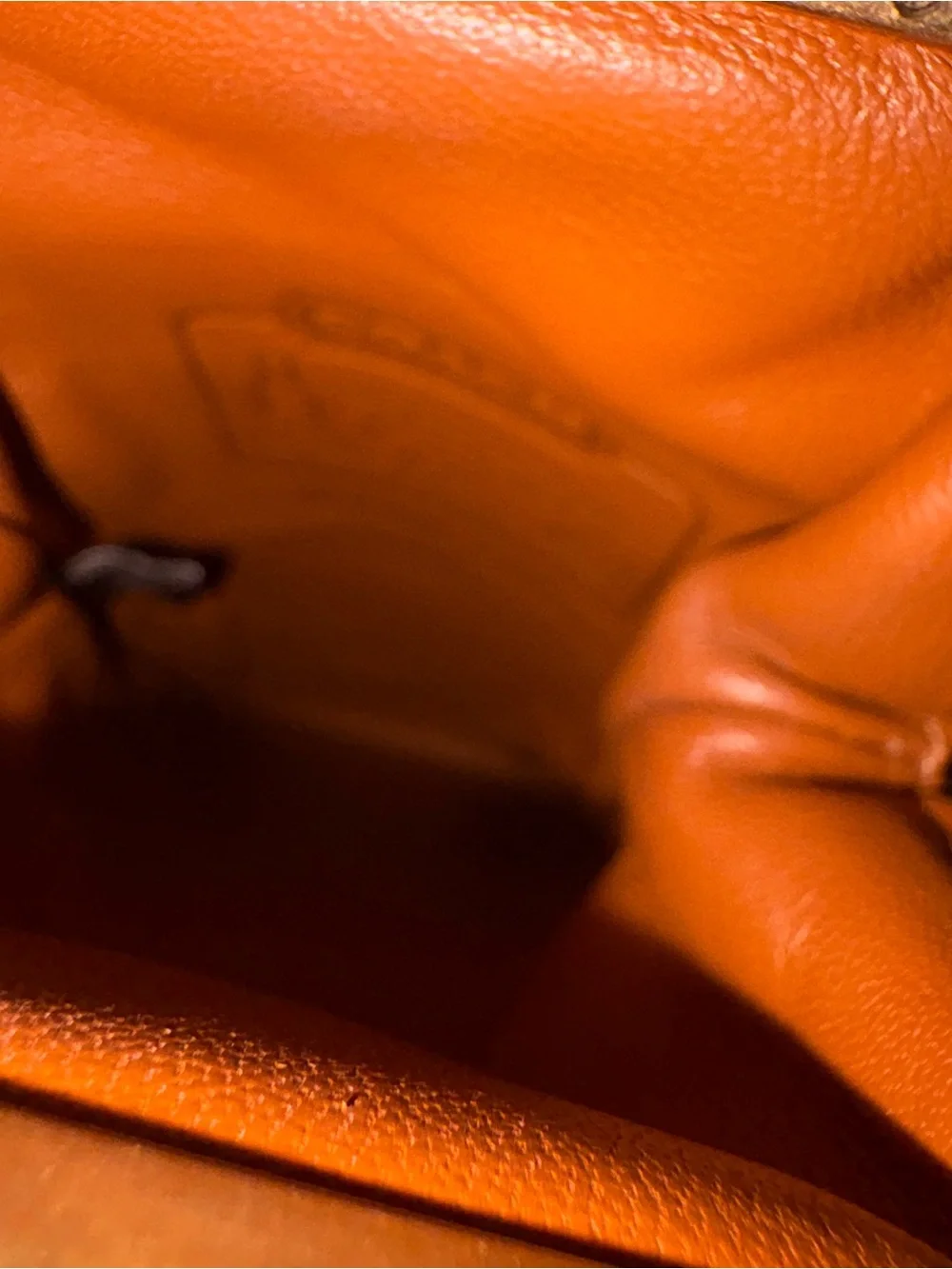 Coach Signature Ladybug Kisslock super rare HTF prestine condition
